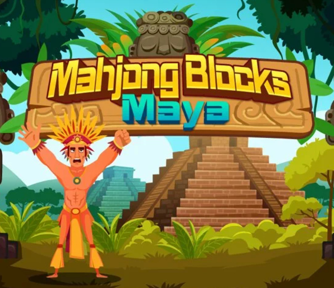 Игра Блоки Маджонга Майя онлайн
