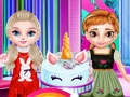 Игра Торт с единорогом для маленькой принцессы онлайн