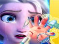 Игра Эльза у доктора с лечением рук онлайн