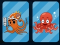 Игра Мультяшная морская рыба Память онлайн