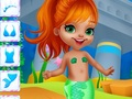 Игра Одень куклу русалки онлайн