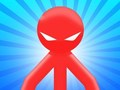 Игра Красный Стикмен против Школы монстров онлайн