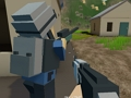 Игра Пиксельная битва за деревню 3D онлайн