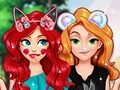 Игра Реальная жизнь принцесс: Приключения в социальных сетях  онлайн