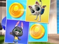 Игра Говорящий кот Том Матч на память онлайн