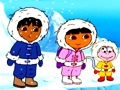 Игра Дора Найди 5 отличий онлайн