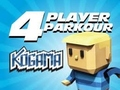 Игра Когама: Паркур для 4 игроков онлайн