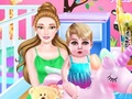 Игра Тяжелый день няни онлайн