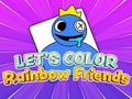 Игра Радужные друзья: Давайте цвет онлайн