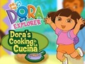 Игра Дора готовит на кухне онлайн