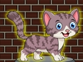 Игра Милый побег маленькой кошки онлайн