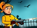 Игра Зомби Рикошет Женщина Охотник онлайн