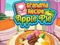 Игра Яблочный пирог по рецепту бабушки онлайн