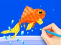 Игра Книжка-раскраска: Рыба онлайн
