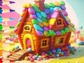 Игра Книжка-раскраска: Конфетный домик онлайн