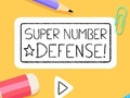 Игра Супер числа: Защита онлайн
