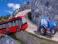 Игра Буксировка тяжелого трактора онлайн