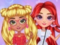 Игра Стильная многоуровневая зависимость от рюшей онлайн