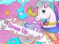 Игра Единорог одевается: Раскраска онлайн