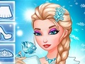 Игра Ледяное платье онлайн