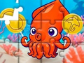 Игра Играющий кальмар: Пазл онлайн