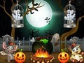 Игра Спасение призраков-близнецов на Хэллоуин онлайн