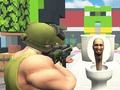 Игра Скибиди Туалет: Стрельба онлайн