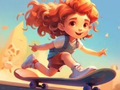 Игра Книжка-раскраска: Катание на скейтборде онлайн