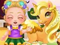 Игра Малышка Кэти, эпизод 35: Уход за единорогом онлайн