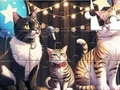 Игра Пазл: Поющий кот онлайн