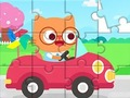 Игра Пазл: Вождение автомобиля онлайн