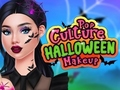 Игра Макияж на Хэллоуин в стиле поп-культуры онлайн