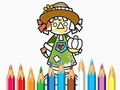 Игра Книга раскраски: Чучело онлайн