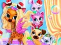 Игра Уход за домашними животными: Пузырьковая вечеринка онлайн