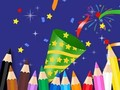 Игра Раскраска: С Новым годом онлайн