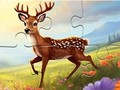 Игра Пазл: Бегущий олень онлайн