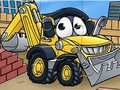 Игра Пазл: Строительный экскаватор онлайн