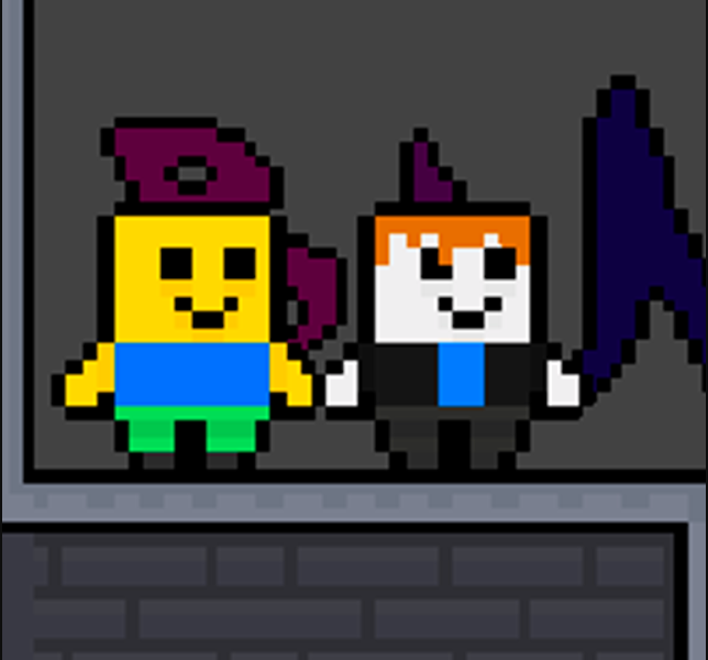 Игра Нублокс против Сада Банбана 2 игрока онлайн