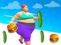 Игра Мускулистая девушка: Бег калорий онлайн