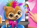 Игра Рок-звезда: Парикмахерская для животных онлайн