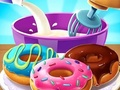 Игра Задача по приготовлению настоящих пончиков онлайн
