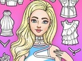 Игра Игры-раскраски для девочек онлайн