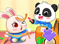 Игра Пазл: Время игры с детенышем панды онлайн