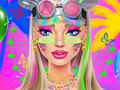 Игра Фестивальные вибрации: Макияж онлайн