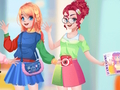 Игра Подростковый стиль: забавные носочки онлайн