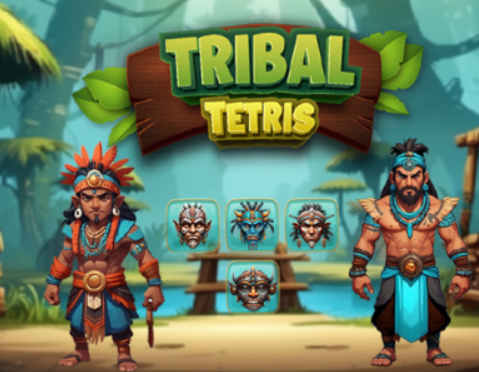 Игра Племенной тетрис онлайн