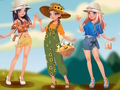 Игра Подростковый стиль Летний цветок онлайн