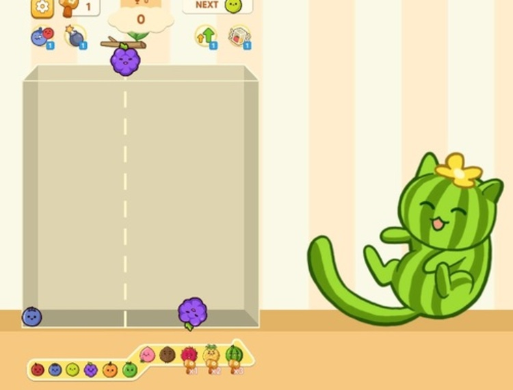 Игра Фруктовое слияние: Сочная капля онлайн