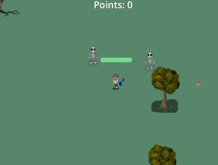 Игра Кладбище Скелетов онлайн