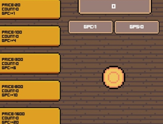Игра Золото Кликер онлайн